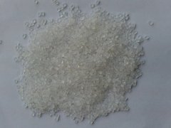 纯白色泡沫颗粒展示